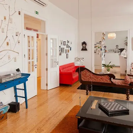 Hostel Living Lounge Lisbon